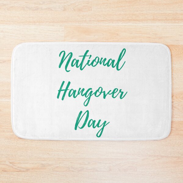 Item preview, National Hangover Day designed and sold by Simo0455.
