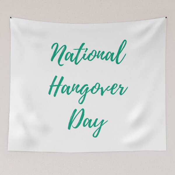 Item preview, National Hangover Day designed and sold by Simo0455.