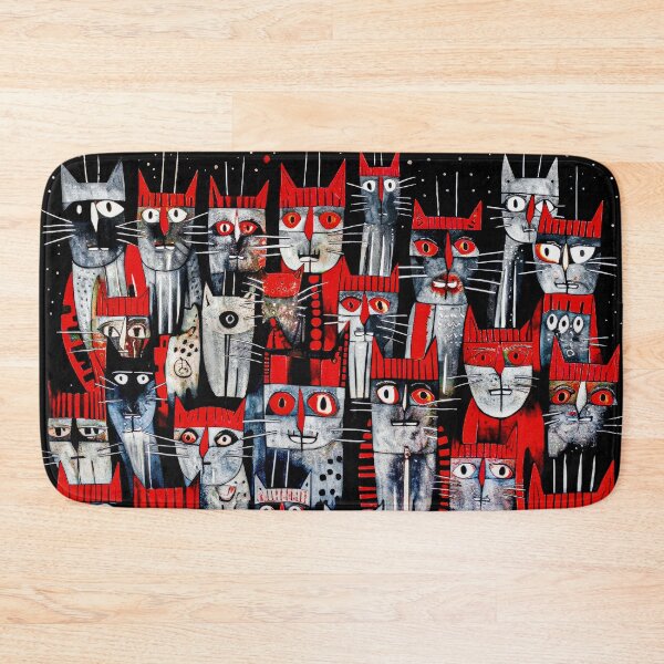 Item preview, "Whimsical Cats # 26" designed and sold by Glen Allison.