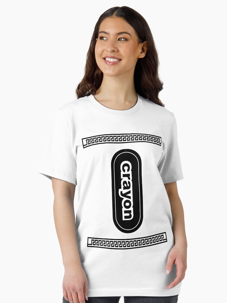 crayon halloween shirt