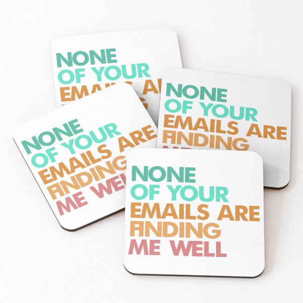 Item preview, None Of Your Emails Are Finding Me Well, Sarcastic Work Coffee Cup, Email Mug, Funny Coworker Mug designed and sold by Lively Listings.