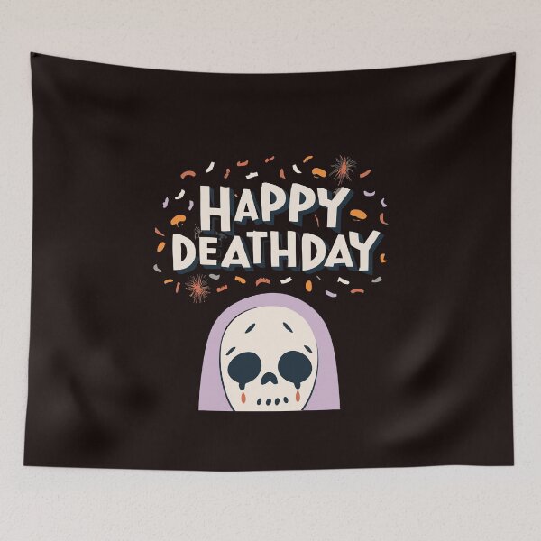 Item preview,  Happy deathday designed and sold by Feverfewstore24.