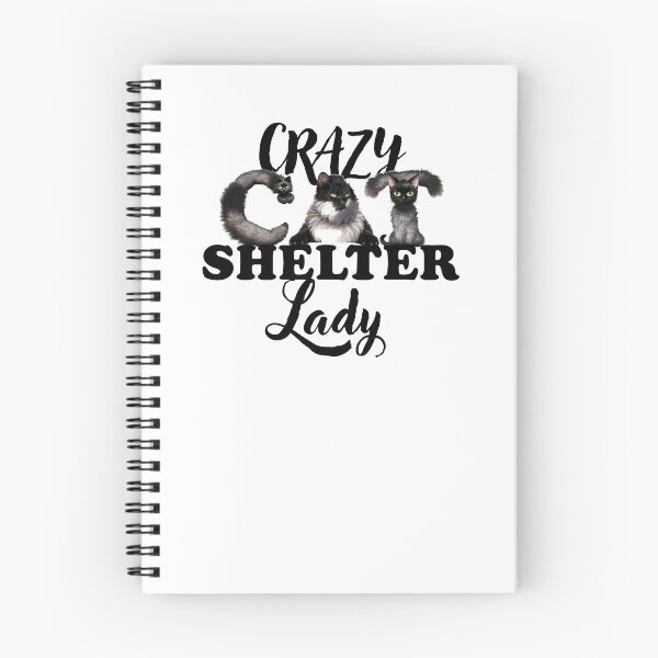 Item preview, Crazy Cat shelter lady designed and sold by jazzydevil.