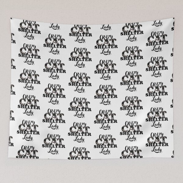 Item preview, Crazy Cat shelter lady designed and sold by jazzydevil.
