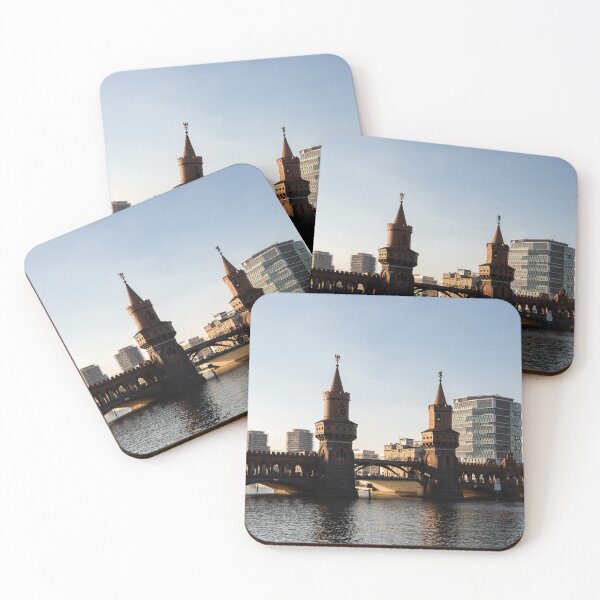 Item preview, Oberbaumbrücke bridge in Berlin on a sunset designed and sold by Alexander Peterson.