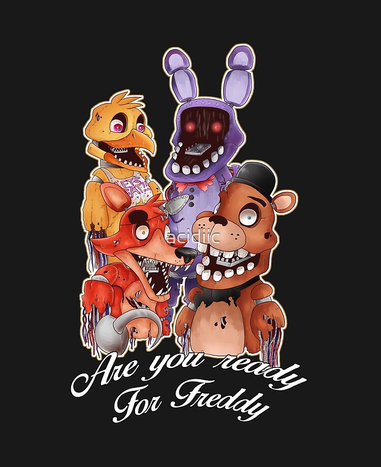 Five Nights At Freddy's 4- Nightmare Foxy iPad Case & Skin for Sale by  acidiic