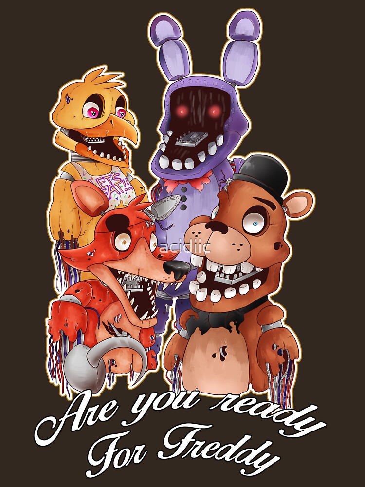 Compre Fnaf Withered Freddy Fanart Five Nights At Freddy's 2