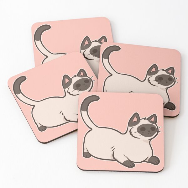 Item preview, siamese cat designed and sold by meowimi.