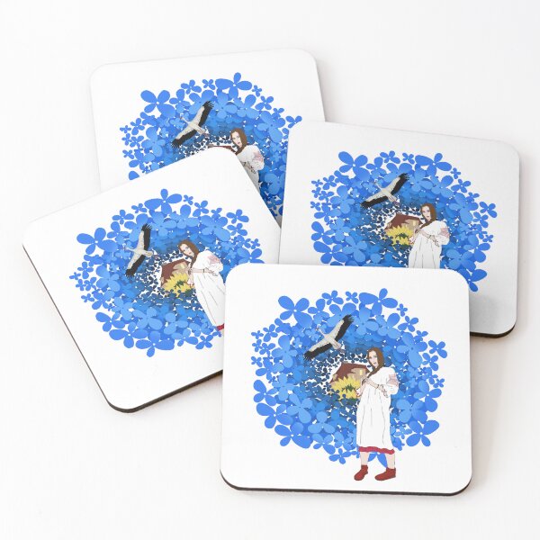 Item preview, Ukrainian woman, Stork and flowers designed and sold by KateQR.