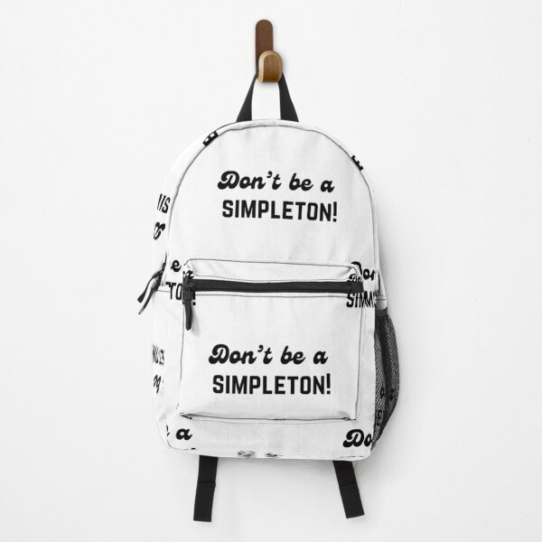 Item preview, Don't be a SIMPLETON! designed and sold by INEEDBABYPOWDER.