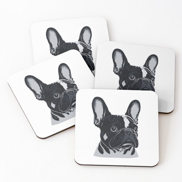 Item preview, "French Bulldog Icon Logo: A Pawsitively Chic Symbol of French Elegance!" designed and sold by Best-Art-32.