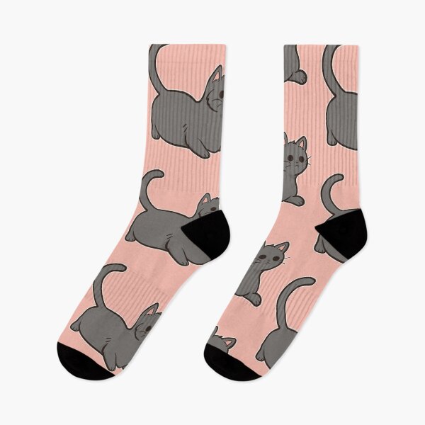 Item preview, grey cat designed and sold by meowimi.