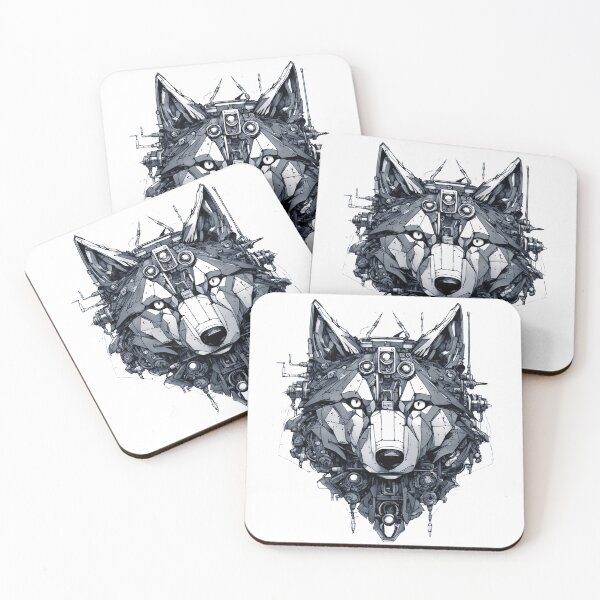 Item preview, Robotic Wolf designed and sold by Dopedguru.