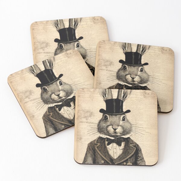 Item preview, Alice in Wonderland Rabbit on Dictionary Page designed and sold by VisionDuke.
