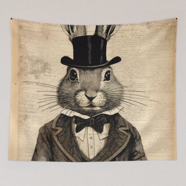 Item preview, Alice in Wonderland Rabbit on Dictionary Page designed and sold by VisionDuke.