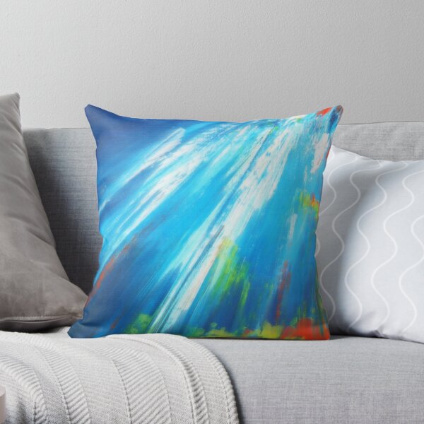 SPIRIT INTO MATTER Throw Pillow