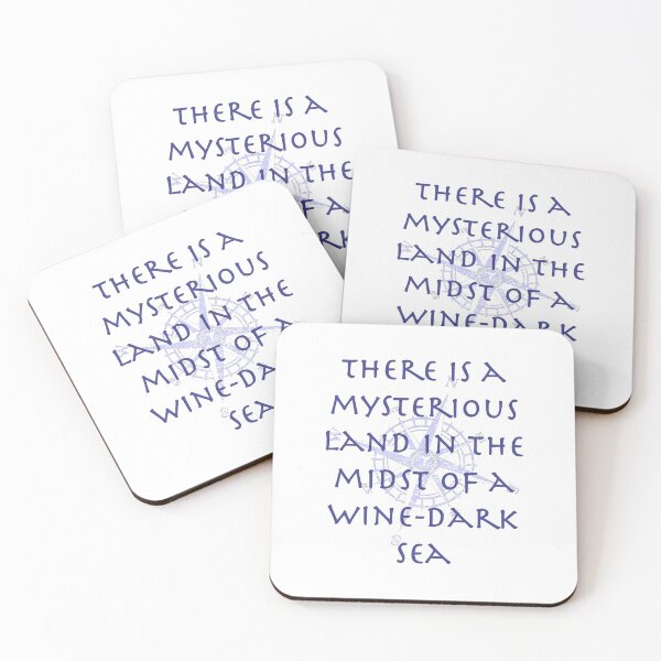 Item preview, Mysterious Land Quotable Vintage Style Nautical  designed and sold by ElJimmo.
