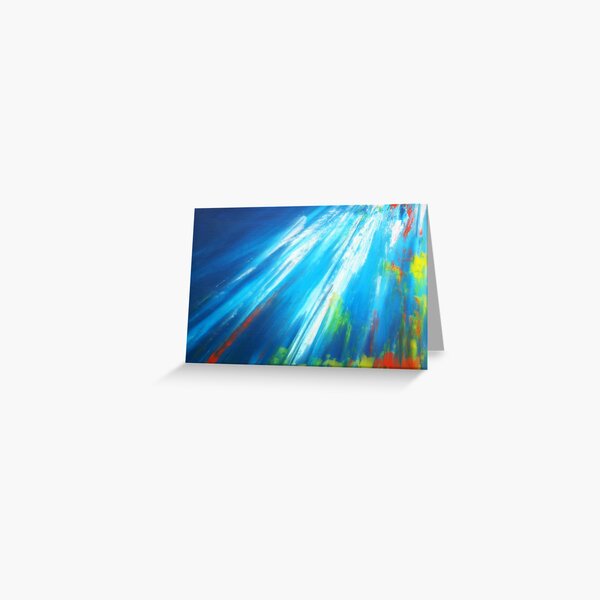 SPIRIT INTO MATTER Greeting Card