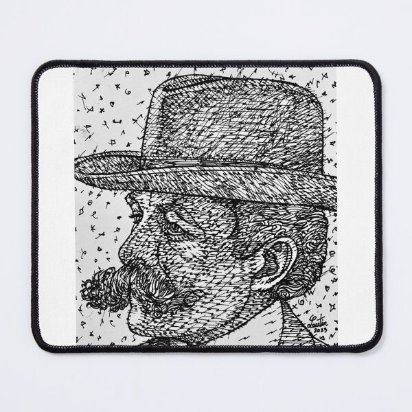 Item preview, MAURICE LEBLANC ink portrait .1 designed and sold by lautir.