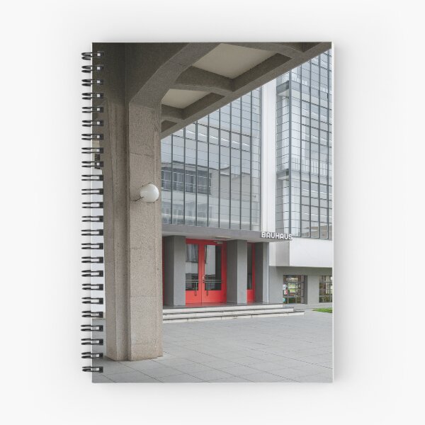 Item preview, Red entrance door in Bauhaus foundation in Dessau, Germany designed and sold by Alexander Peterson.
