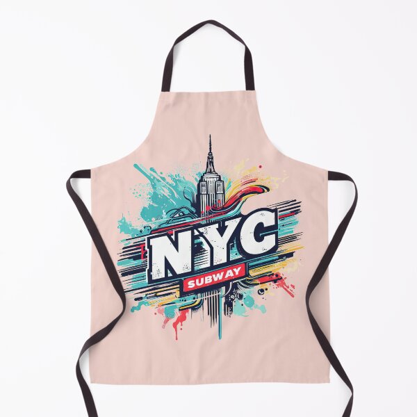 Item preview, New York Subway NYC Subway Color Splash Design designed and sold by MayaDelaye.