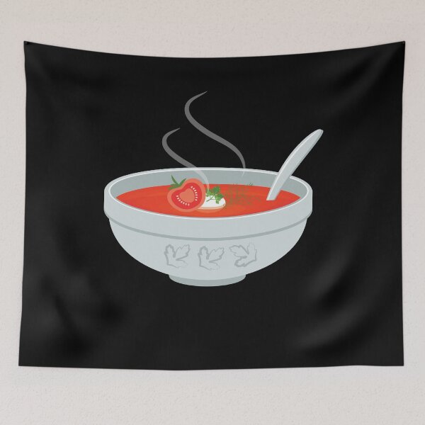 Item preview, Tomato Soup Tomatoes Vegetables designed and sold by MooonTees.