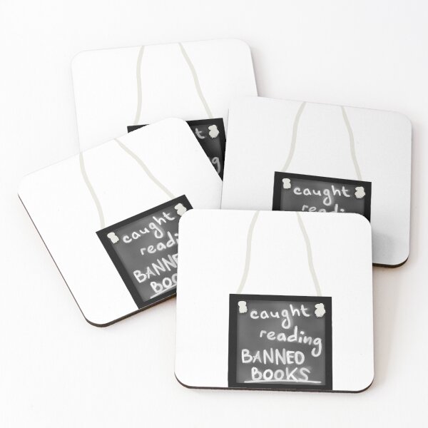 Item preview, Caught reading banned books  designed and sold by Becky-Marie.