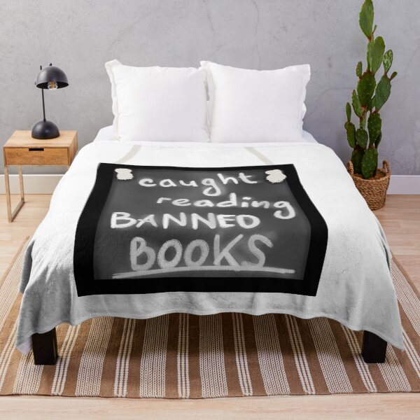 Item preview, Caught reading banned books designed and sold by Becky-Marie.