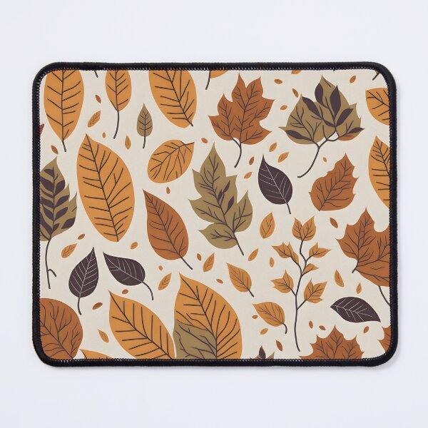 Item preview, Autumn falling leaves pillow & duvets warm pattern designed and sold by denakh.