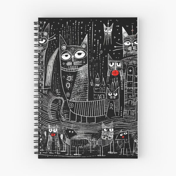 Item preview, "Whimsical Cats # 25" designed and sold by Glen Allison.