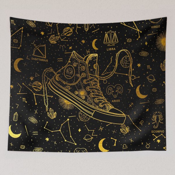 Item preview, Cancer high tops - Gold designed and sold by MickeyEdwards.