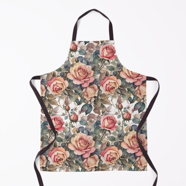 Item preview, pattern of colorful flowers designed and sold by INKNIK.