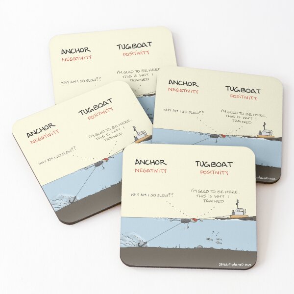 Item preview, Anchors and tugboats designed and sold by Sketchplanations.