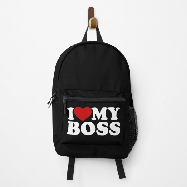 Item preview, Boss Appreciation: I ❤️ My Boss, I love my boss /white/ designed and sold by EmeraldeaArt.