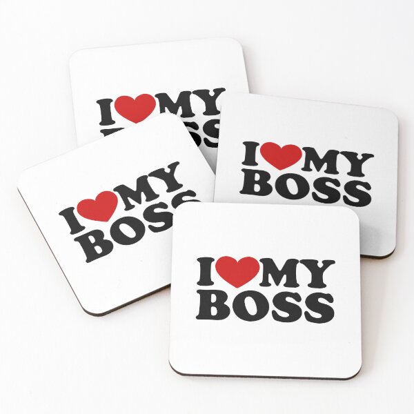 Item preview, Boss Appreciation: I ❤️ My Boss, I love my boss designed and sold by EmeraldeaArt.