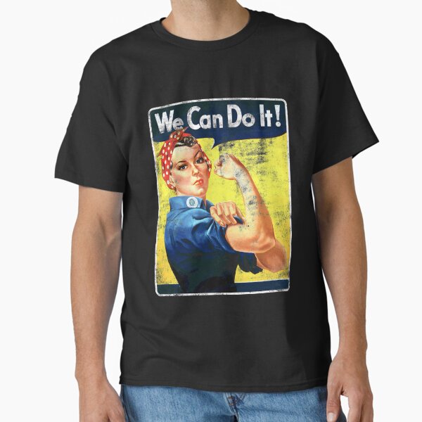 Item preview, We Can Do It! Rosie The Riveter T-shirt - Women's Feminist designed and sold by ChillingNation.