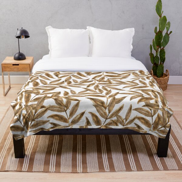 Item preview, Golden Plants: White  designed and sold by Asmaa Abdul-Azim.