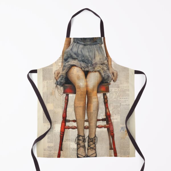 Item preview, Vintage Newsprint & Feminine Allure designed and sold by VisionDuke.