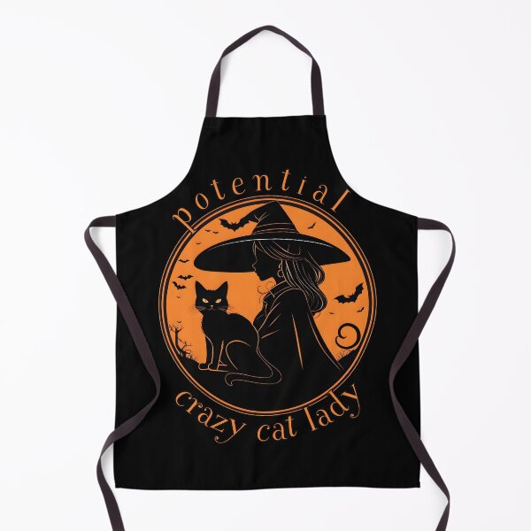 Item preview, Potential Crazy Cat Lady Silhouette designed and sold by DevemDavam.
