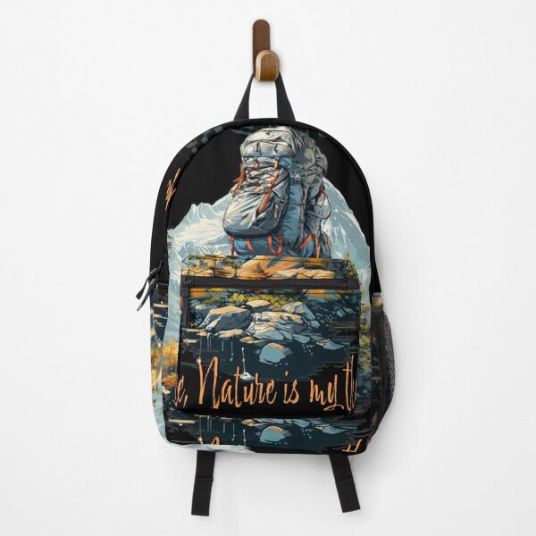 Item preview, Hiking in nature is therapy designed and sold by RiSchuDesign.