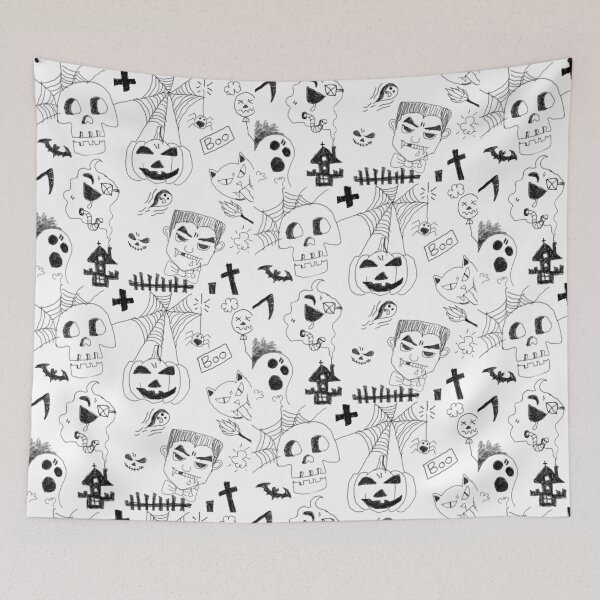 Artikelvorschau, Cartoon cute ghost Boo halloween Classic T-Shirt entworfen und verkauft von JiraVibes.