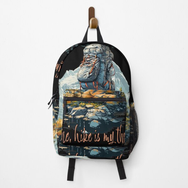 Item preview, Hiking in nature is therapy designed and sold by RiSchuDesign.