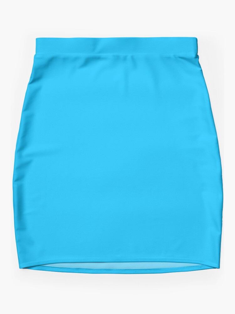 Thumbnail 3 of 4, Mini Skirt, Solid Capri Color designed and sold by Claudiocmb.