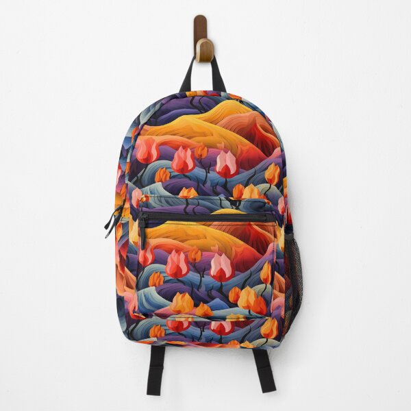 Item preview, Embroidered Tulips Field Pattern #5 designed and sold by NatureSight.