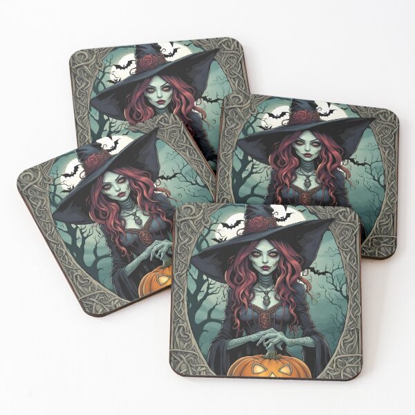 Item preview, Happy Halloween Witch designed and sold by Angelandspot.