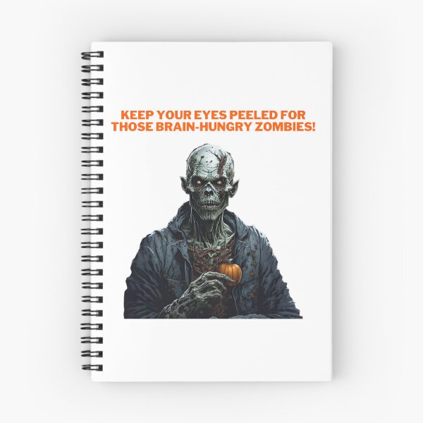 Item preview, Keep your eyes peeled for those brain-hungry zombies! designed and sold by -DEEWOLF-.