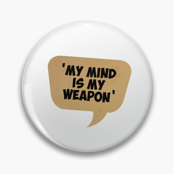 Item preview, My Mind is My WEPON designed and sold by yaZzaboy.
