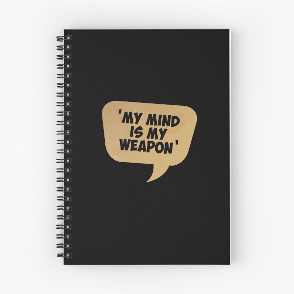 Item preview, My Mind is My WEPON designed and sold by yaZzaboy.