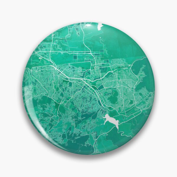 Item preview, Tijuana City Map of Mexico - Watercolor designed and sold by deMAP.