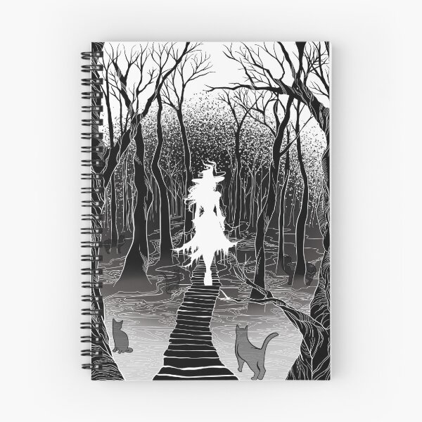 Item preview, Witch’s path filled with cats designed and sold by Aakanksha97.